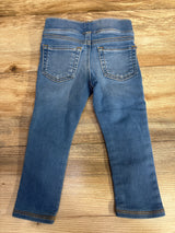 Jumping Beans Chambray Pull On Pants Blue sz 2T