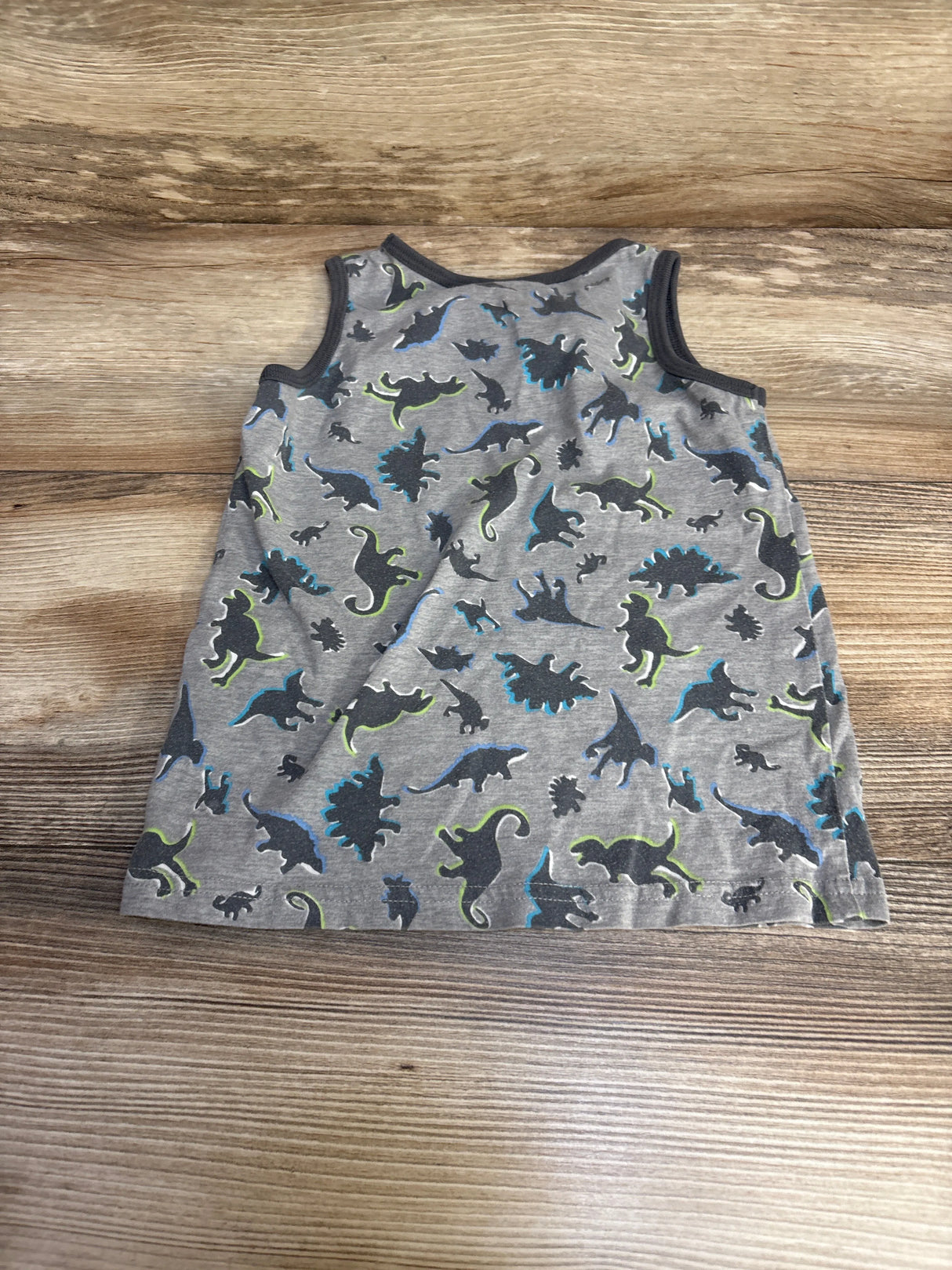 Children's Place Dinosaur Tank Top Grey sz 3T