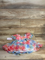 NEW Bonnie Baby 2pc Floral Dress & Boomers Set Pink sz 18m