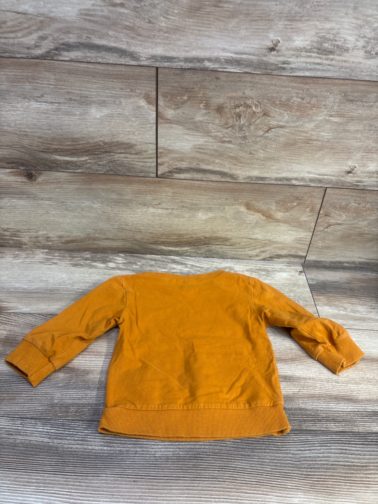 Here Comes The Sun Pullover Sweatshirt Orange sz 18-24m