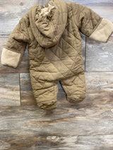 Perry Ellis Boy Quilted Bunting Caramel sz 0-3m