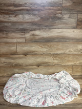 Lambs & Ivy Fitted Crib Sheet White