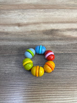 HABA Rainbow Rattle Grasping and Teething Toy