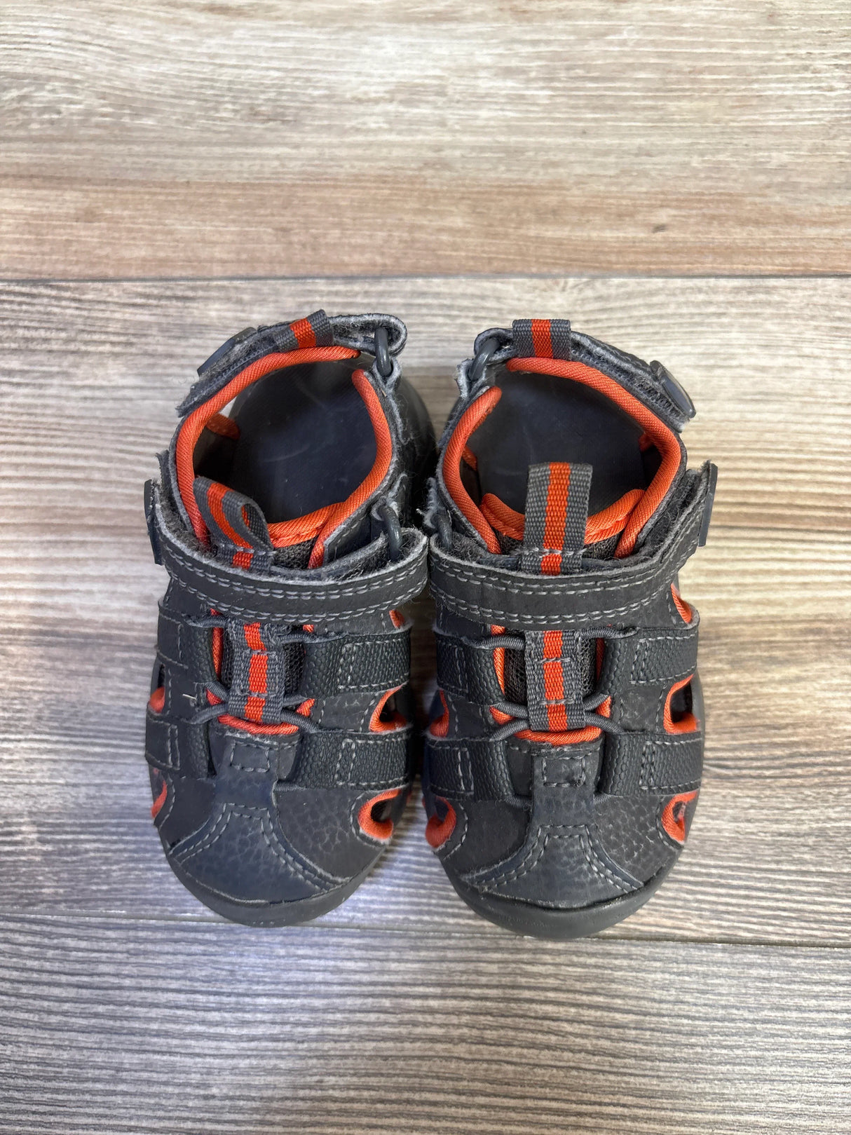 Cat & Jack Fisherman Sandals Grey sz 5c