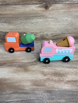 Wooden Stacking Trucks 2pk