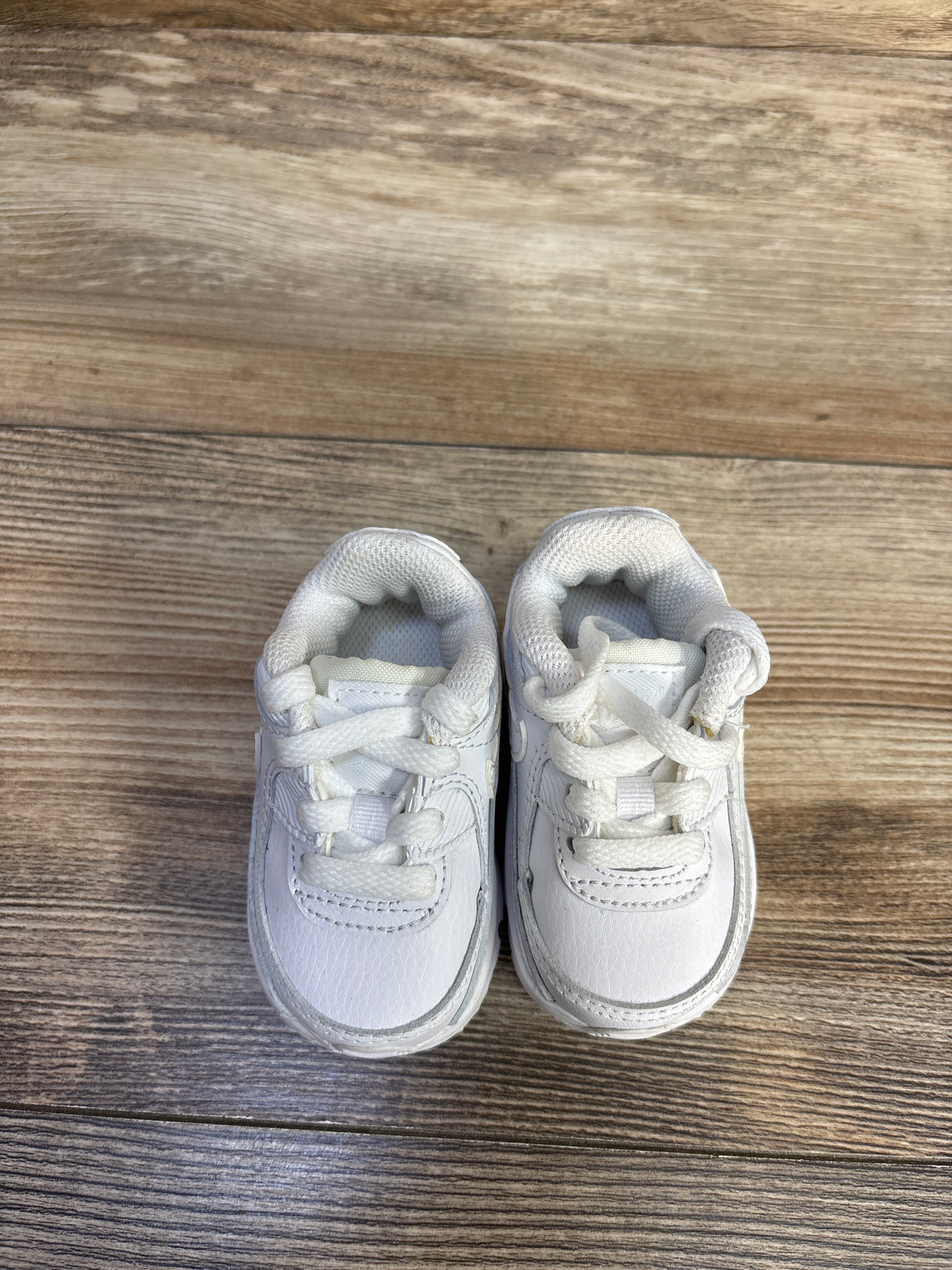 Nike Air Max 90 TD 'Triple White' Sneakers sz 2c