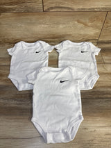 Nike 3pk Bodysuit Set White sz 6m