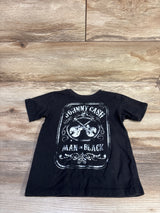 Cash Johnny Cash Shirt Black sz 4T