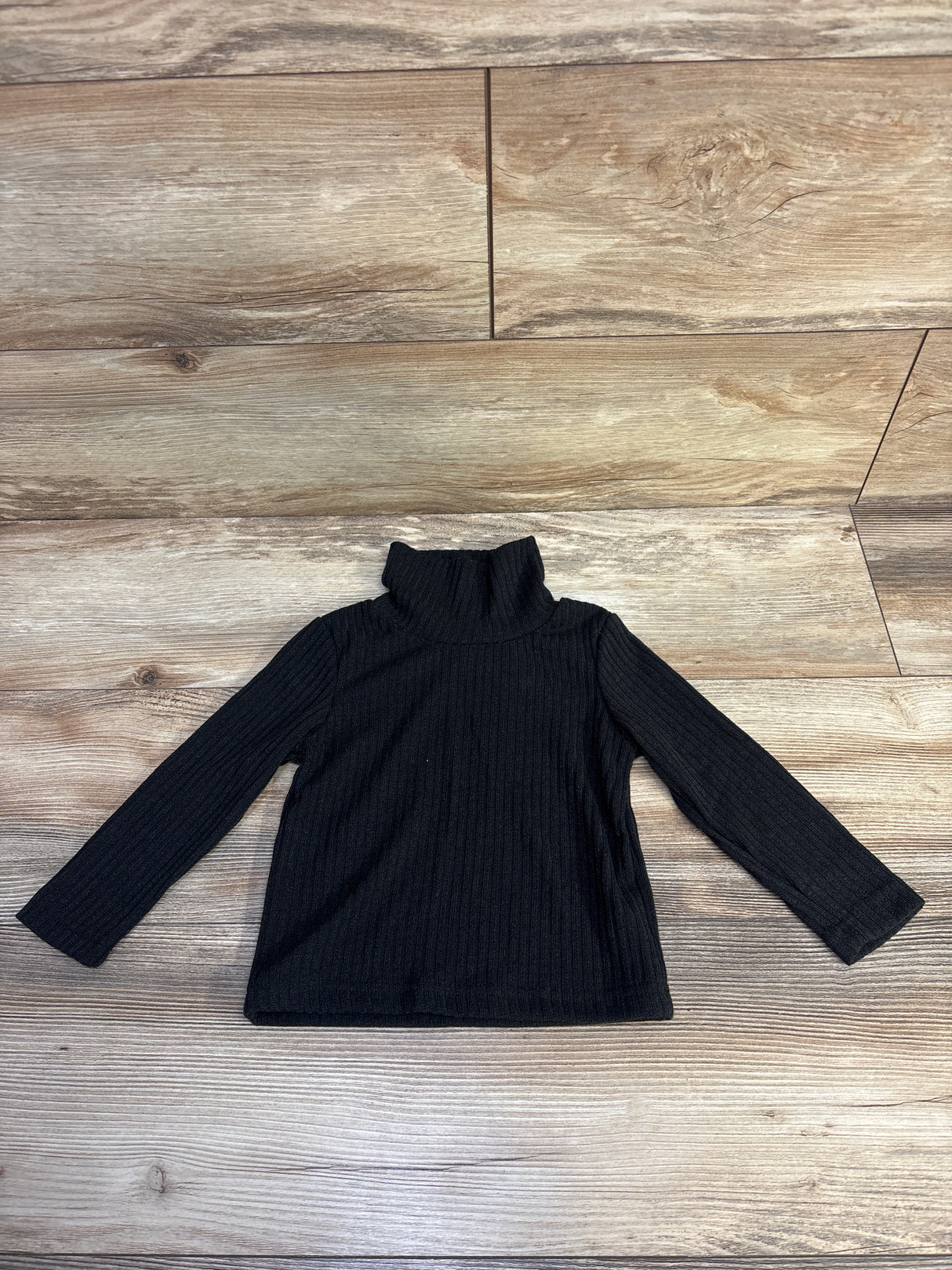 Ribbed Turtle Neck Black sz 2T