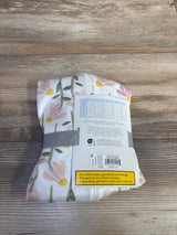 NEW Cloud Island Floral Footless Sleeper White sz 5T