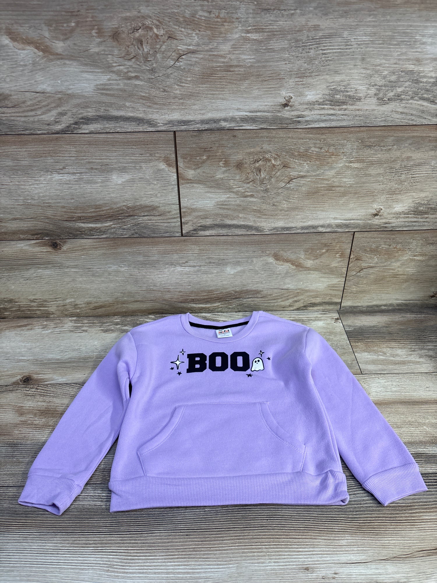 Joyful Moments Boo Pullover Sweatshirt Purple sz 4T