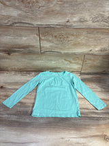Carter's Long Sleeve Shirt Aqua sz 4T
