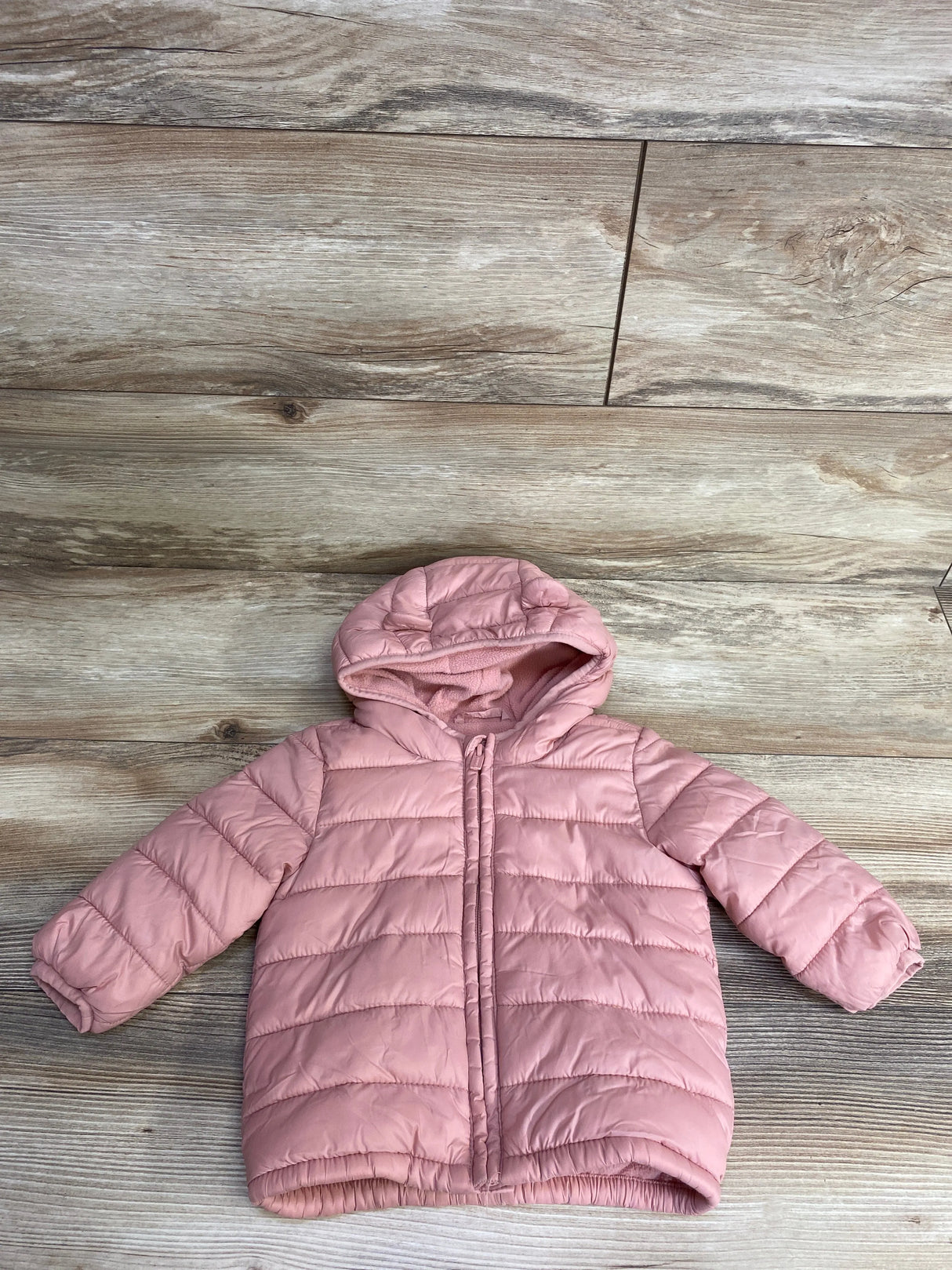 Old Navy Puffer Jacket Pink sz 6-12m