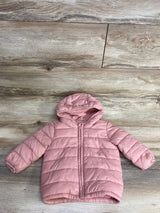 Old Navy Puffer Jacket Pink sz 6-12m