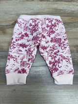 Janie and Jack Toile Print Joggers Pink sz 3-6m - Me n Mommy To Be