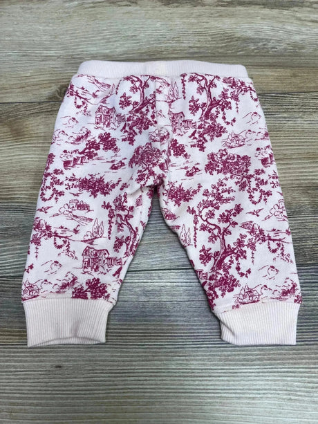 Janie and Jack Toile Print Joggers Pink sz 3-6m - Me n Mommy To Be