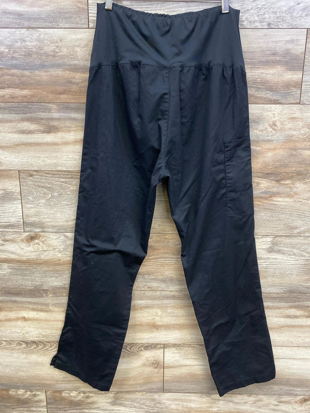 Wonderwink Maternity Scrub Pants Black sz Medium