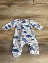 Dinosaur Sleeper White sz 0-3m