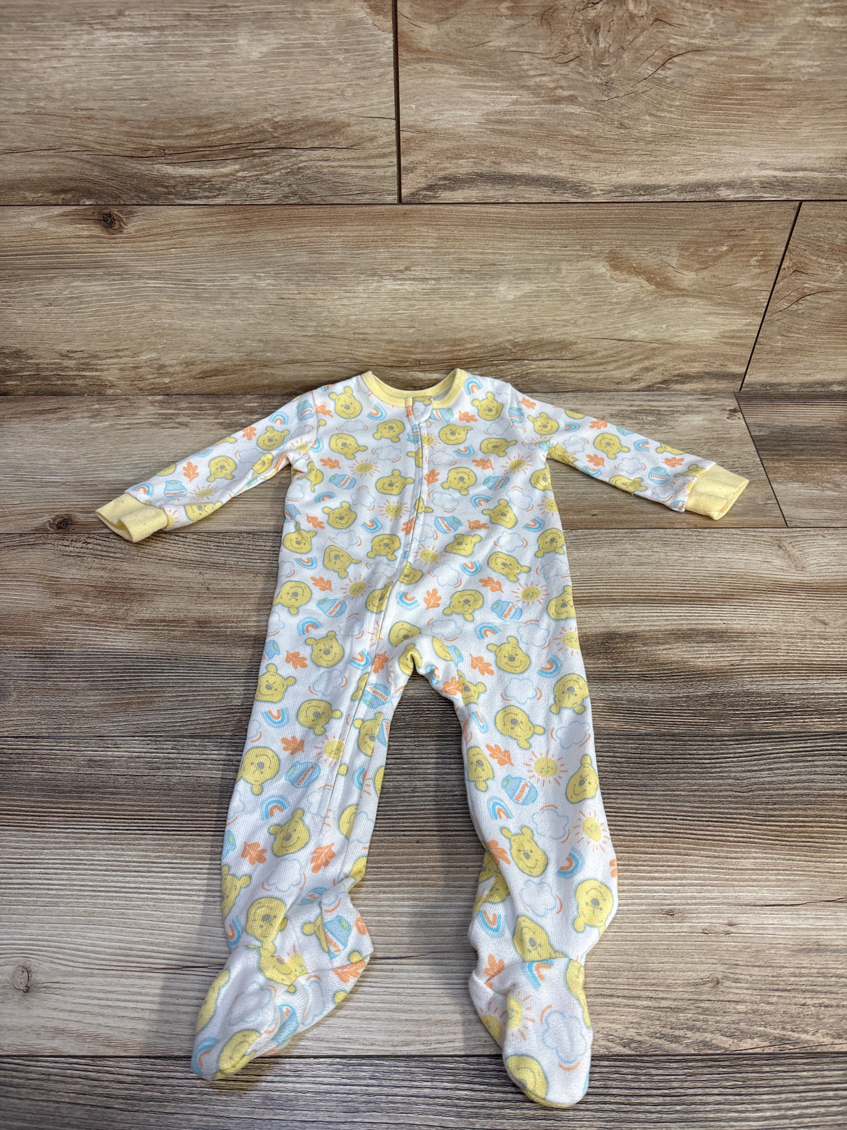 Disney Baby Winnie The Pooh Sleeper White sz 6m