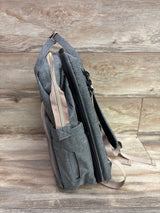 Living Traveling Share 8-in-1 Diaper Bag Backpack with Changing Station, Grey