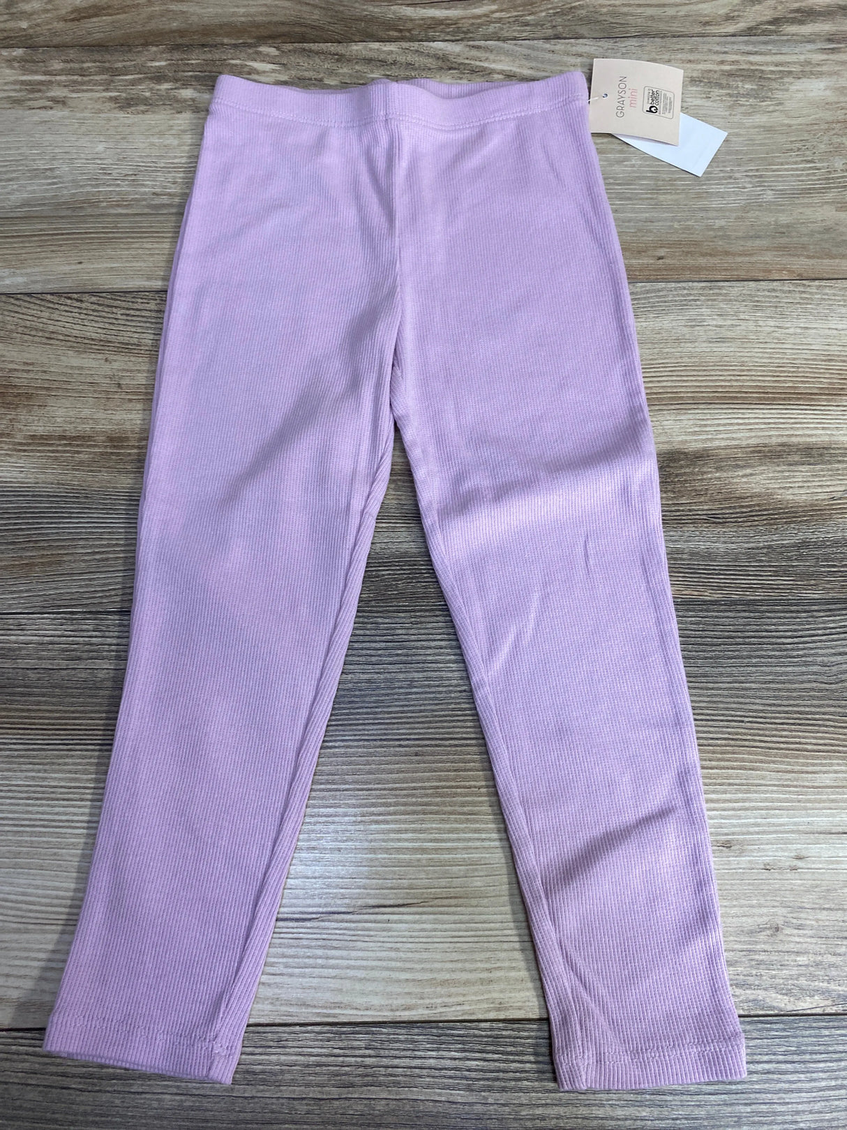 NEW Grayson Mini Ribbed Leggings Purple sz 4T