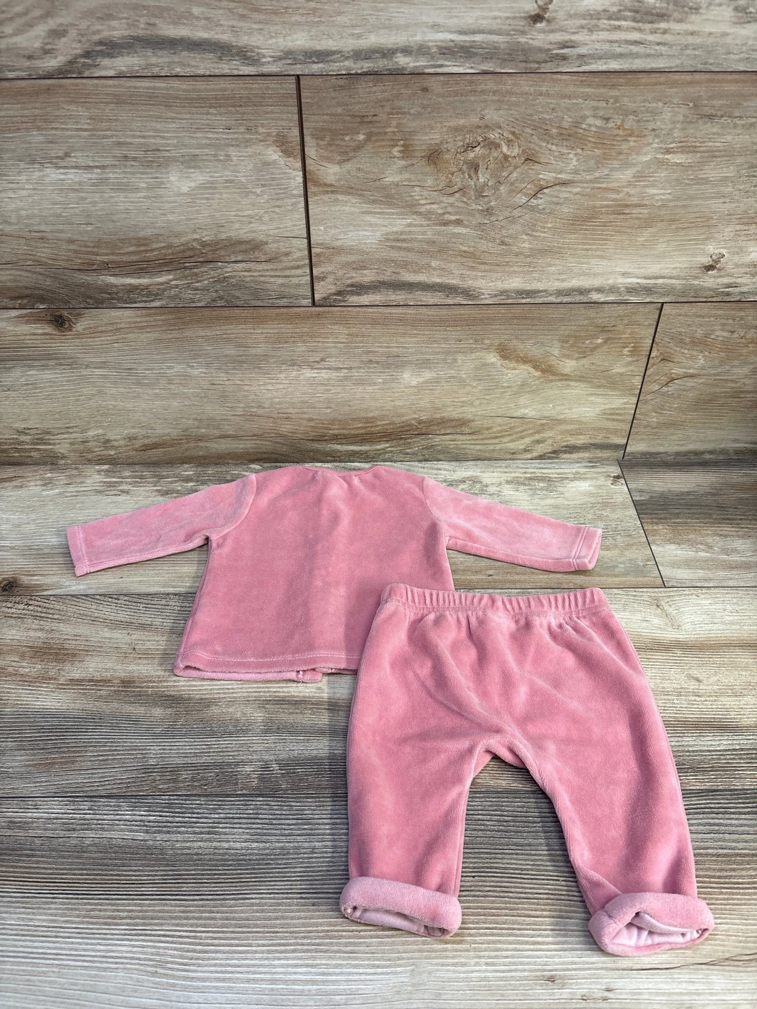 Starting Out 2pc Long Sleeve Shirt & Pants Set Pink sz 3m