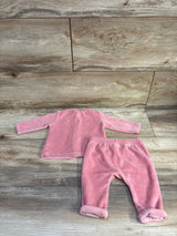 Starting Out 2pc Long Sleeve Shirt & Pants Set Pink sz 3m