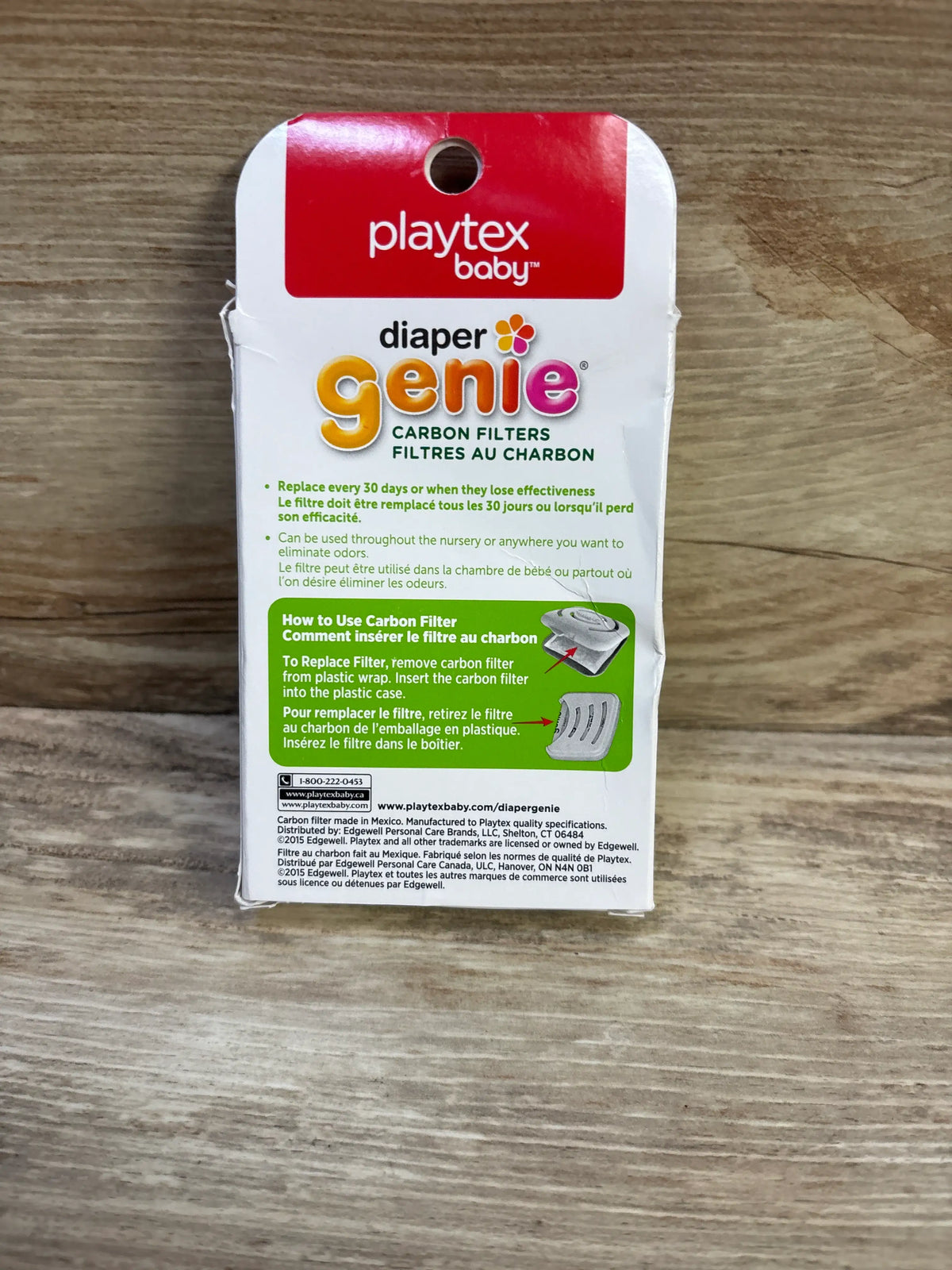 NEW Playtex Diaper Genie 4pk Carbon Filters