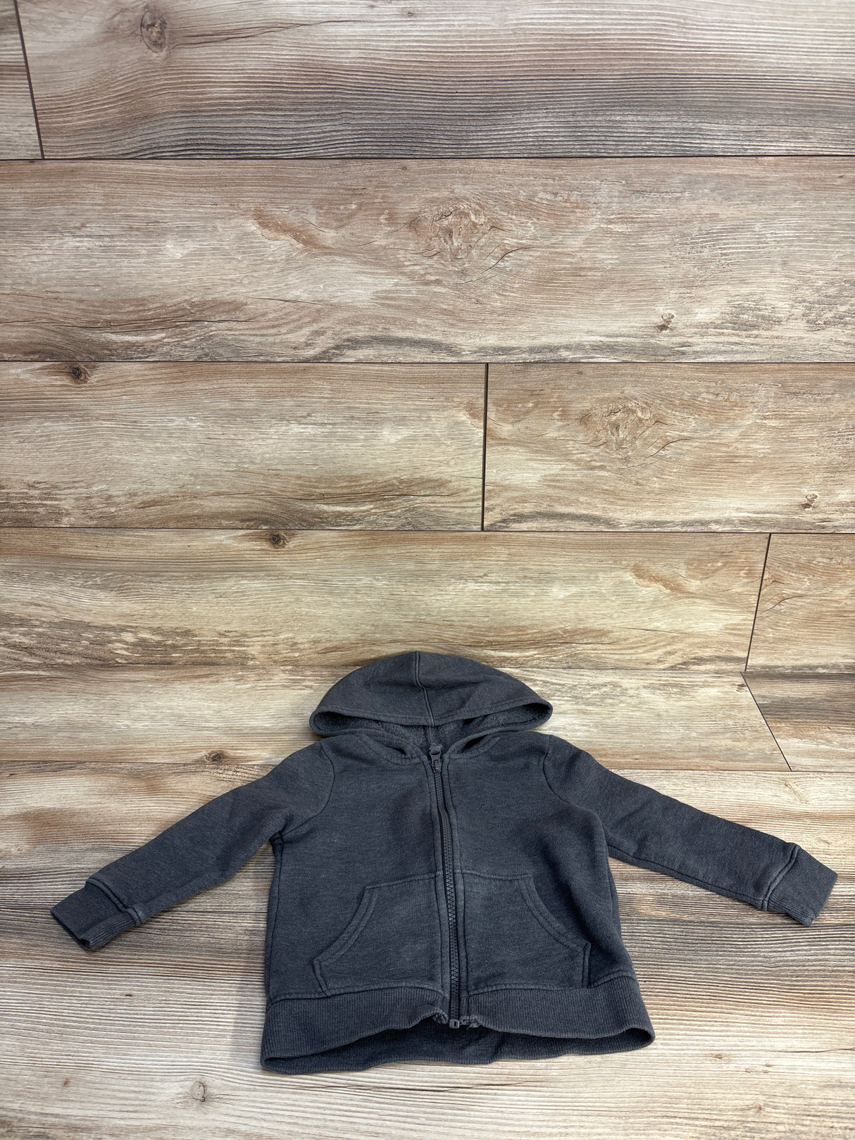 Cat & Jack Full Zip Hoodie Grey sz 2T