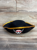 Costume Felt Pirate Hat, Black One Size