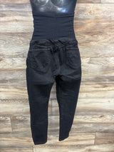 Bella Vida Maternity Full Panel Stretchy Jeans Black sz XL