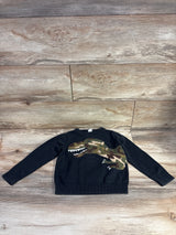 Baby Gap Knit Dinosaur Sweater Black sz 5T