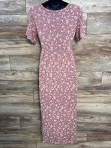 a:glow Maternity Ruffle-Sleeve Maxi Dress