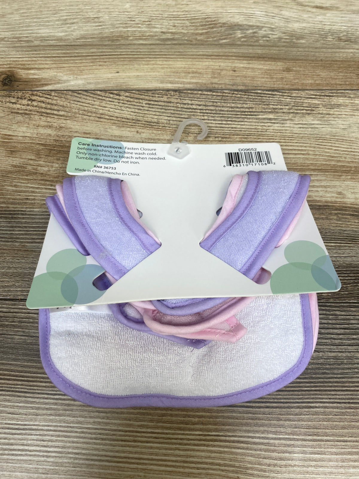 NEW Little & Loves 4pk Infant Bibs One Size