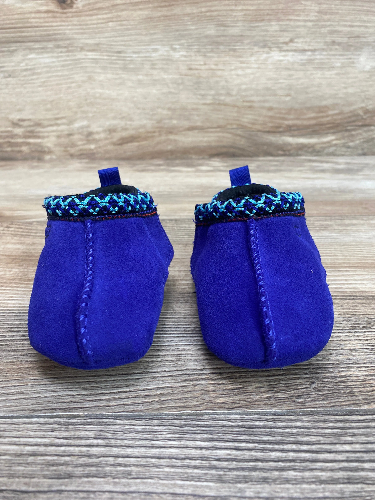 UGG Baby Tasman Beanie Slipper Naval Blue Sz 0c/1c