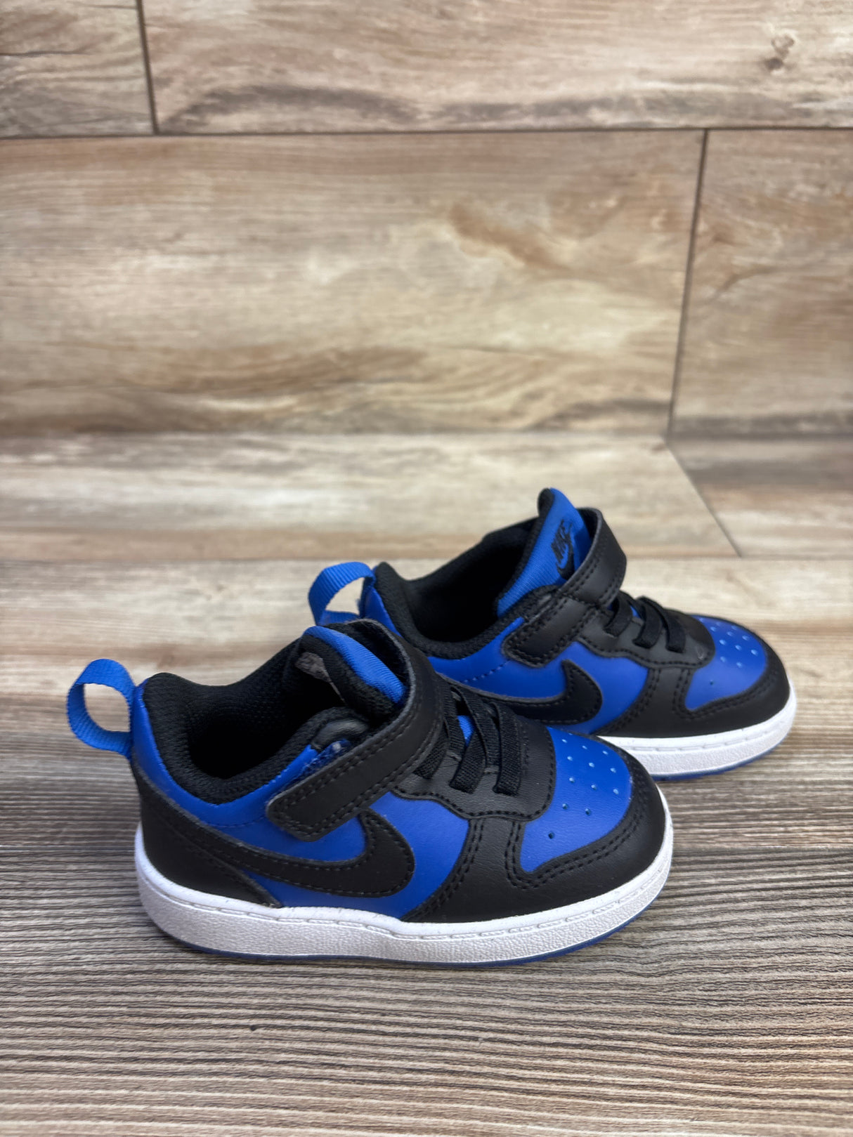 Nike Court Boroughow Recraft TD 'Game Royal Black' Sneakers sz 6c