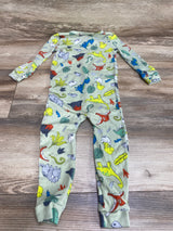 Mon Petit Dino Print Sleeper Green sz 24m