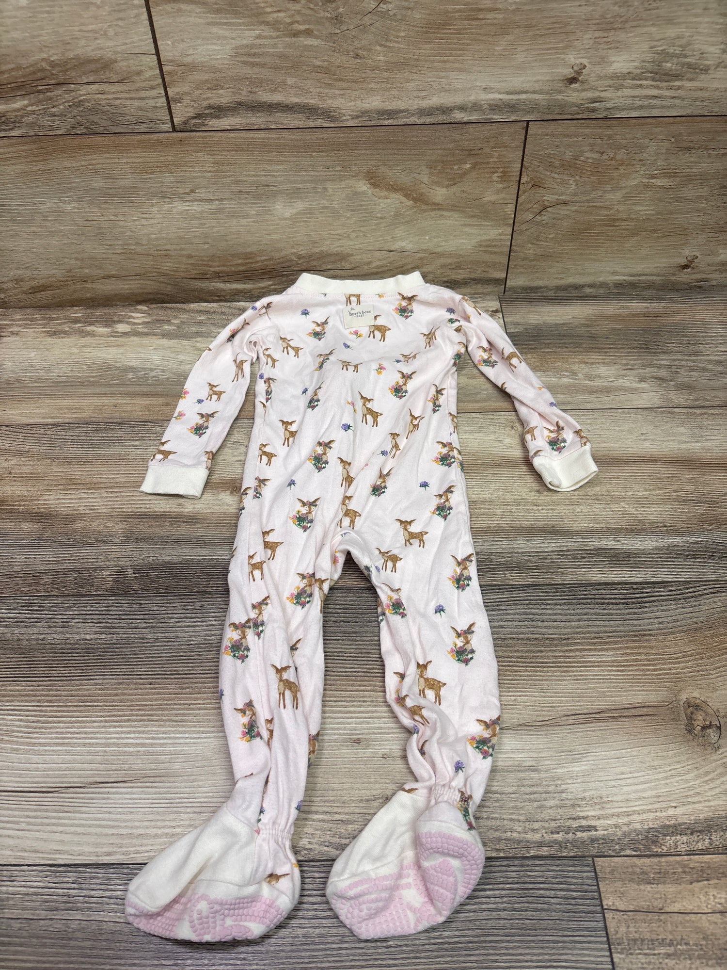 Burt's Bees Baby Sleeper Pink sz 12m