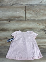 NEW OshKosh Eyelet Trim Shirt Pink sz 5T