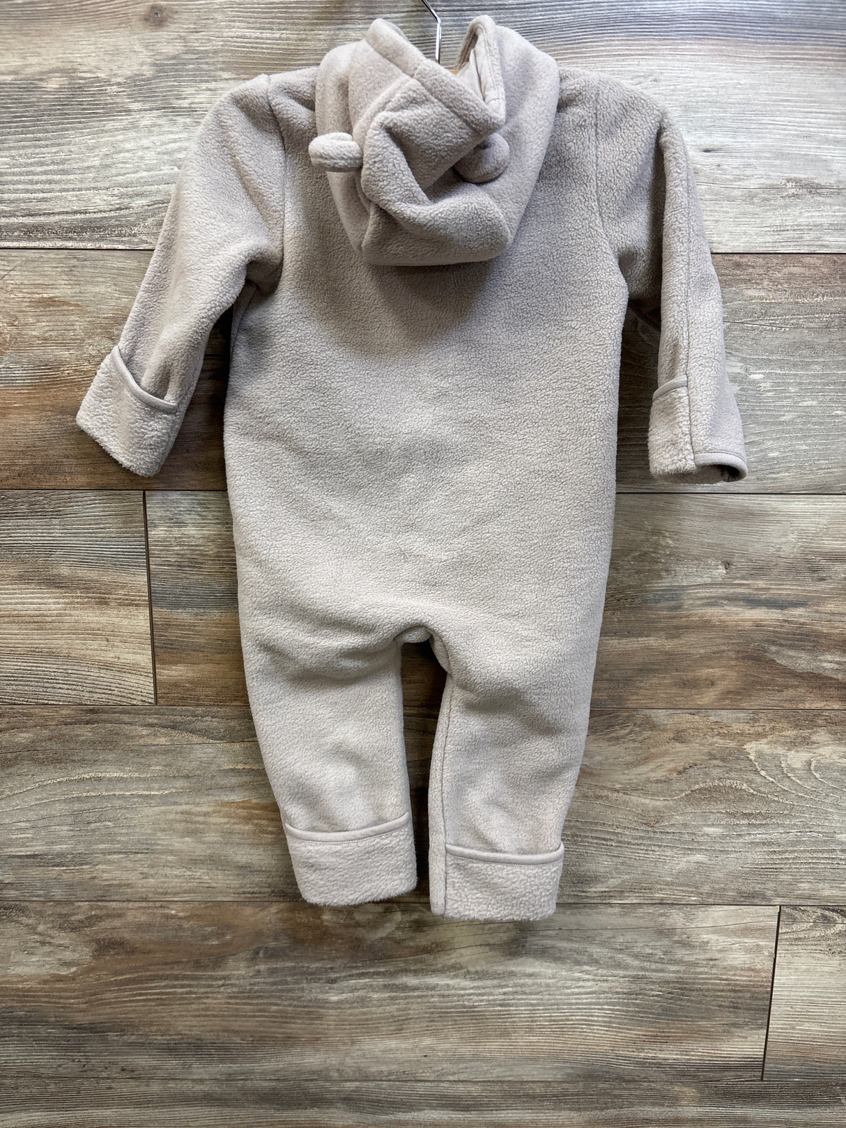 H&M Fleece Hooded Bunting Beige sz 9m