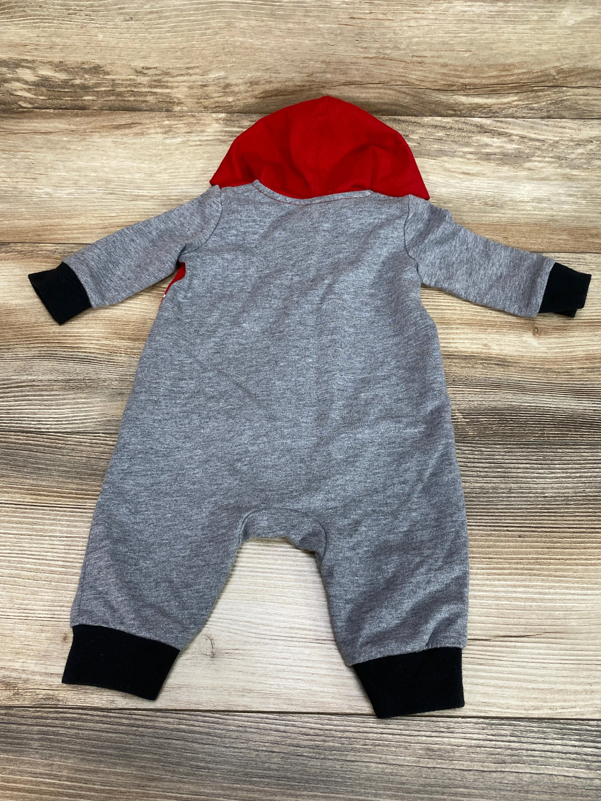 Jordan Hooded Coverall Red/Grey sz 3m