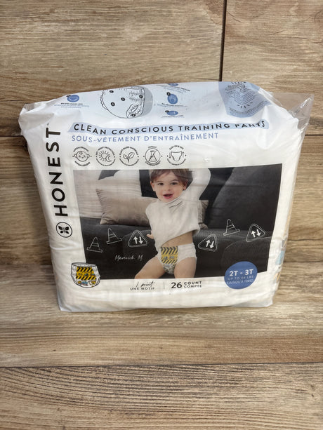 NEW Package of Honest Training Pants Construction, 26ct. Size 2T-3T - Me n Mommy To Be