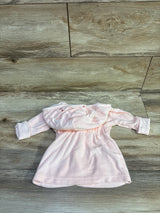 Carter's Hooded Terry Cloth Bath Robe Pink sz 0-9m