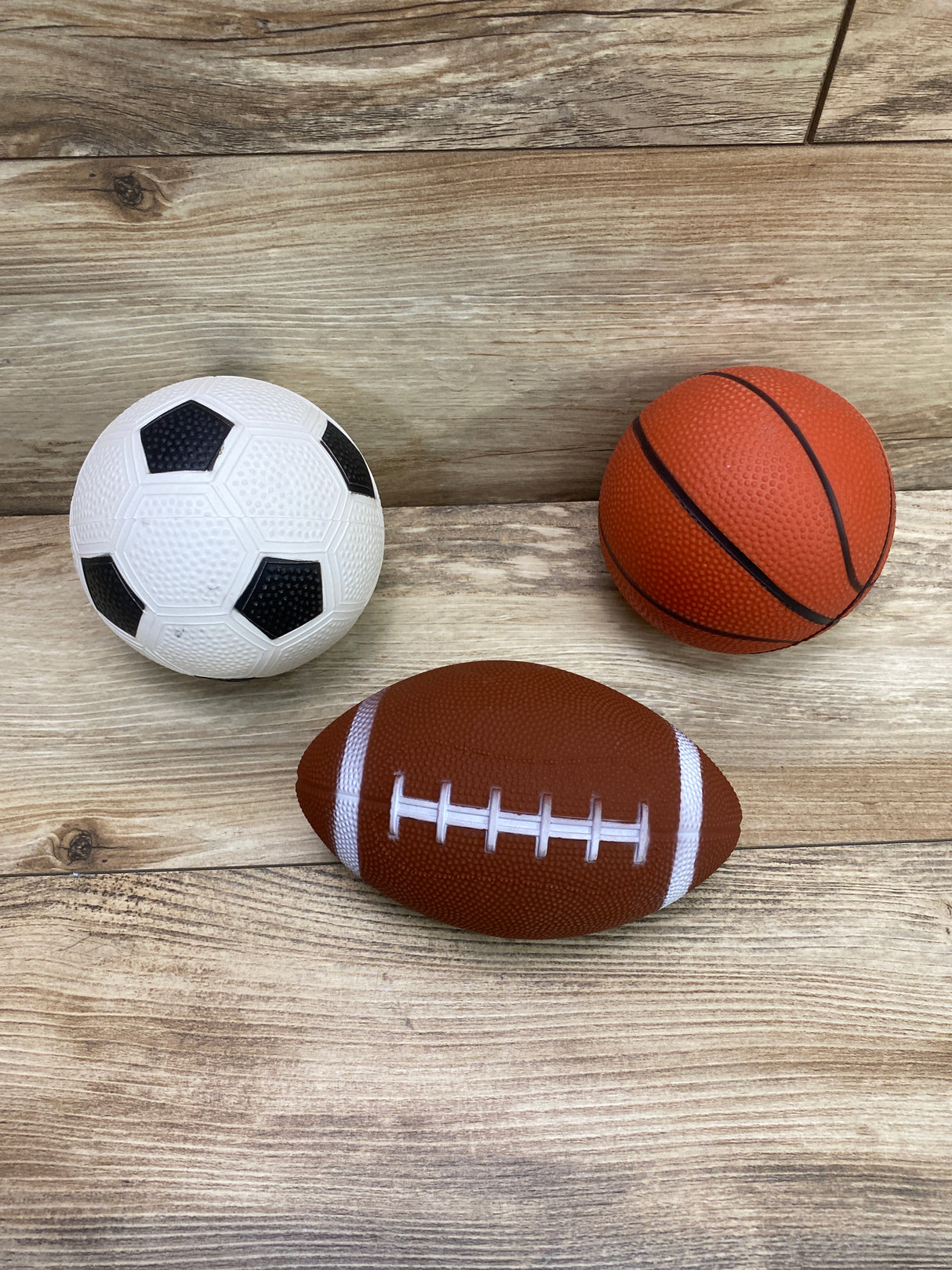 Mini Sports Balls - 3 Pack