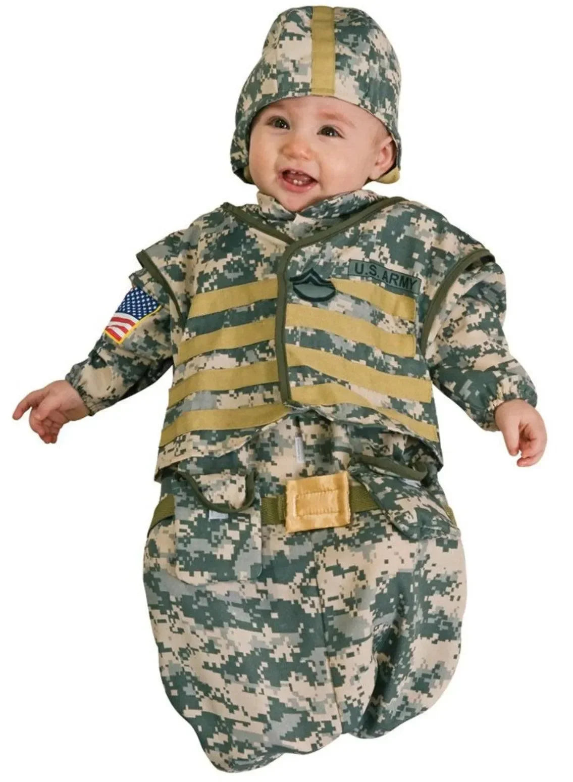 Rubie's NEW Soldier Bunting Costume sz 0-9m - Me 'n Mommy To Be