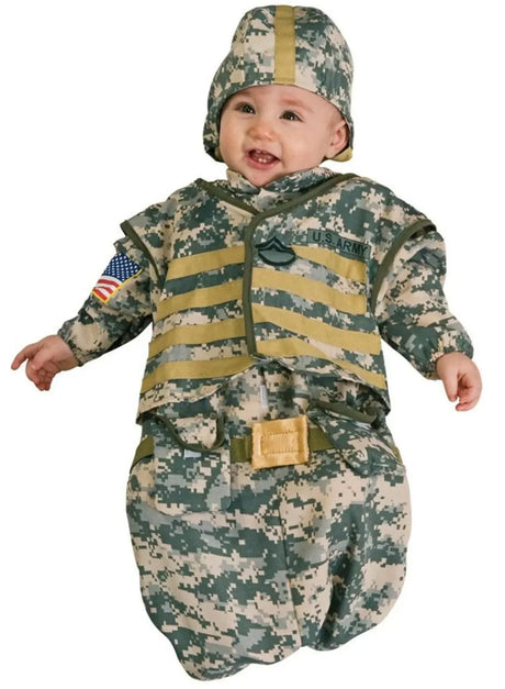 Rubie's NEW Soldier Bunting Costume sz 0-9m - Me 'n Mommy To Be