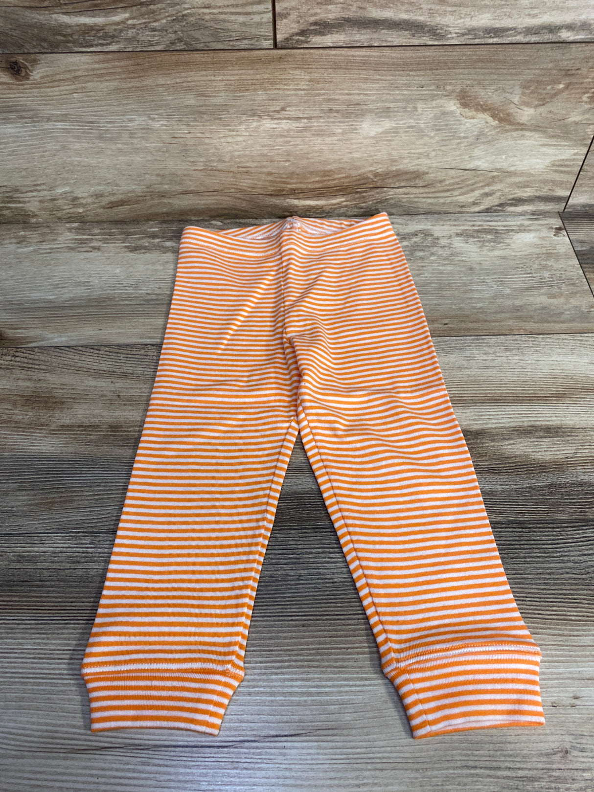 NEW Primary Striped Pull On Pants Orange sz 18-24m