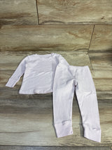 Kissy Kissy 2pc Striped Pajama Set Pink sz 12-18m