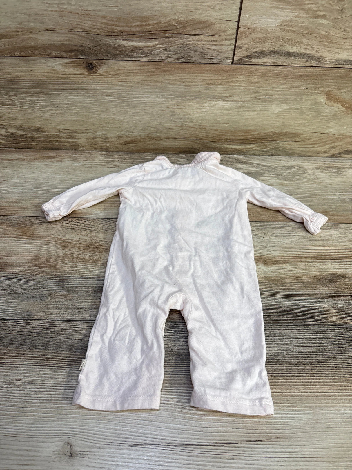 Burt's Bees Baby Organic Collared Coverall Pink sz Newborn