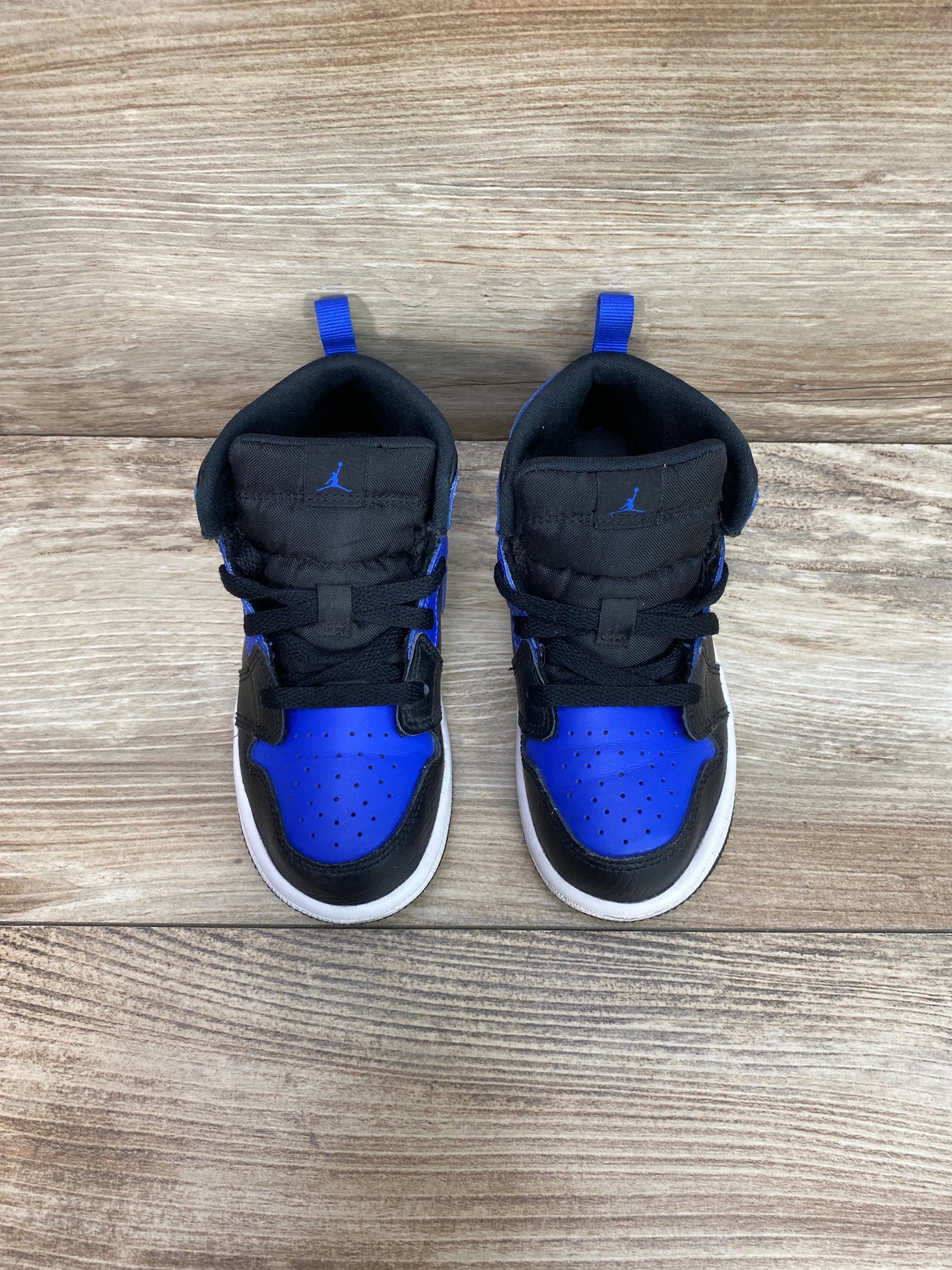 Air Jordan 1 Mid TD 'Hyper Royal' Sneakers sz 9c